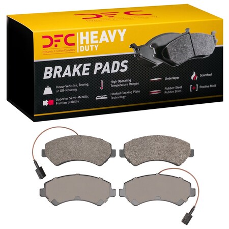 Dfc Heavy Duty Disc Brake Pad Set,  1214-1540-20