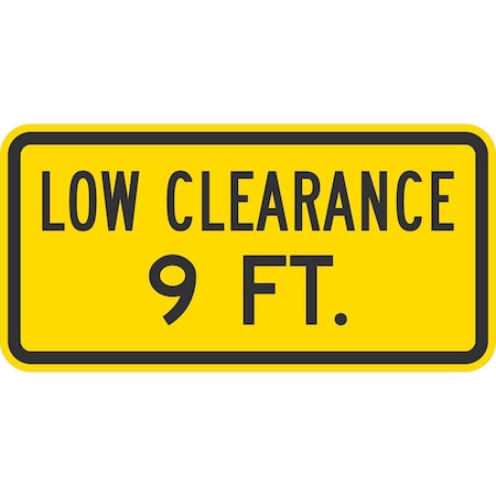 Lyle Low Clearance 9 FT., 24x12, Engineer Grade, Yellow G-11595-EG_24x12