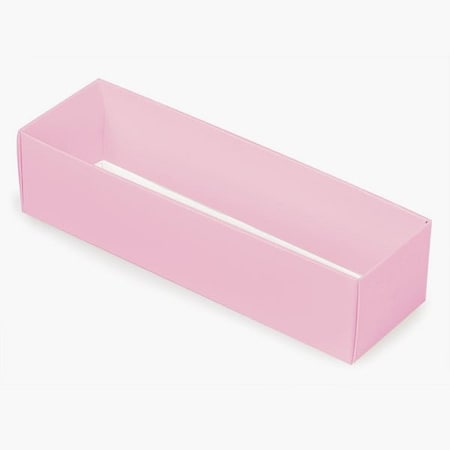 Nashville Wraps Pink Macaron and Cookie Box Base, 8.25x2.5x2, 100PK MCBSP