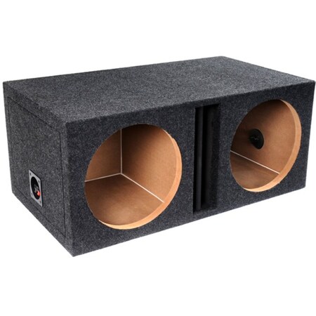 Atrend Enclosures Dual Bass Box, Vented Enclosure, 15" E15DV