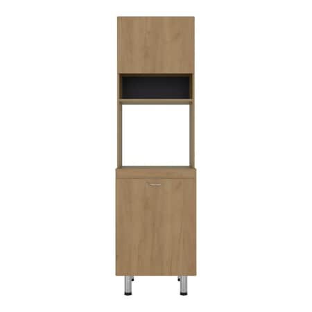Homeroots 22in Beige Wood Accent Chest 724355