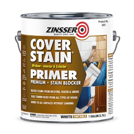 Zinsser 1 gal. White Oil Primer 3551
