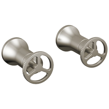 Delta Trinsic Wheel Handle - Wall Mount Lav In Stainless H558SS