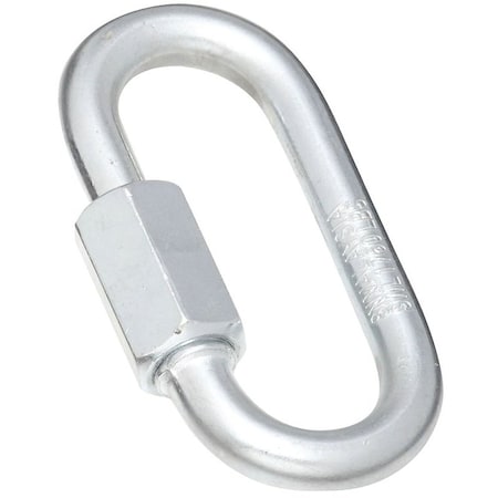 National Hardware 3150BC Series Quick Link, 1/8 in Trade, 220 lb Working Load, Steel, Zinc N223-008