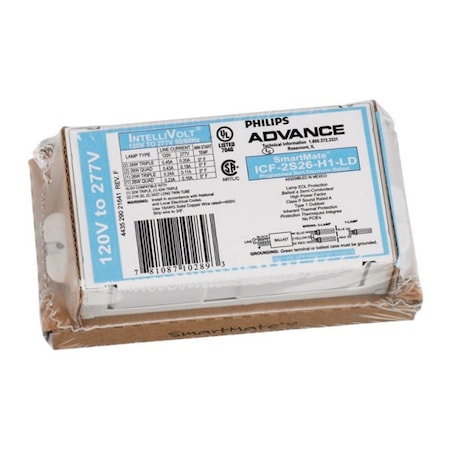 Advance ICF2S26H1LDK 120 277V Philips Electronic Ballast 3323789