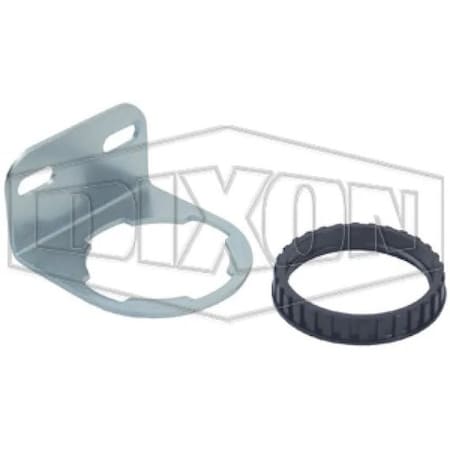 Dixon Mounting Bracket with Panel Nut, For Use with R08, B08 Filter/Regulator 5203-06