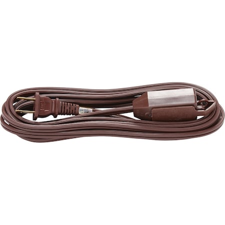 Do It Best 12 Ft. 16/2 Brown Cube Tap Extension Cord IN-PT2162-12X-BR