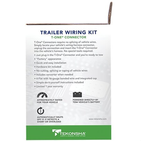 Draw-Tite 21-C PACIFICA T-ONE W/UPGRADED CIRCUIT PROTECTED MODULITE 118835