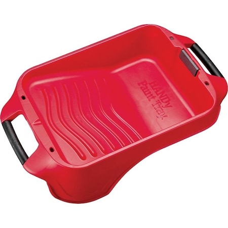 Handy Products Paint Tray, 9 in W, 1 gal, Plastic, Red 7500CC