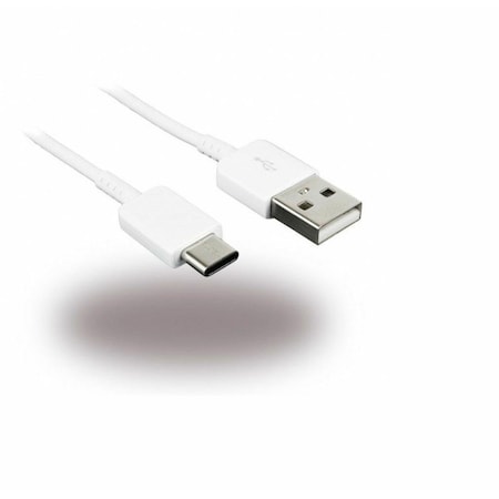 Upgrade 6 ft. USB Type-C to USB-A 2.0 Male Charger Cable, White UP3190248