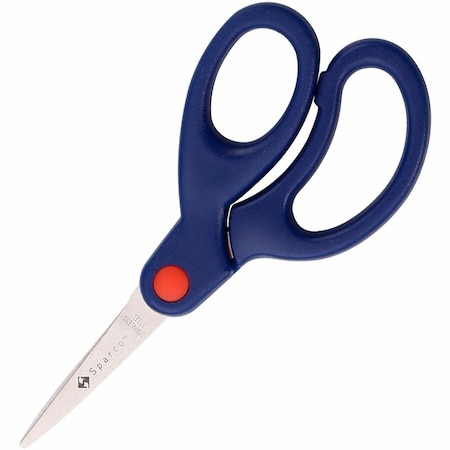 Sparco Bent Handle 5 Kids Scissors, Blue SPR39049