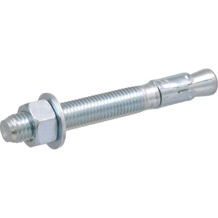 Hillman 3/4 in. D X 6-1/4 in. L Steel Round Head Wedge Anchor, 10PK 371959