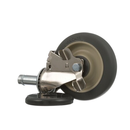 Allpoints Stem Caster (W/Brake) 5" Wheel 1" Tubing 262921