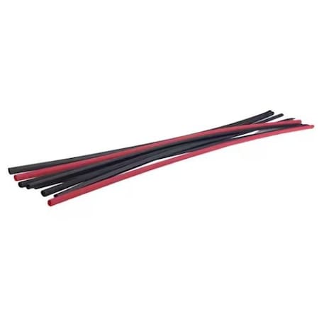 3M Heat Shrink Thin Wall Tubing 48" Length Sticks 250/Pieces, 250PK FP-301-3/64-48-BLACK-250