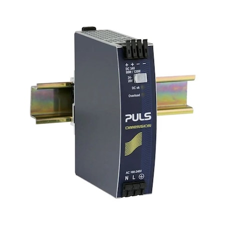 Puls DIN rail power supplies for 1-phase system, 24 V, 3.4 A QS3.241