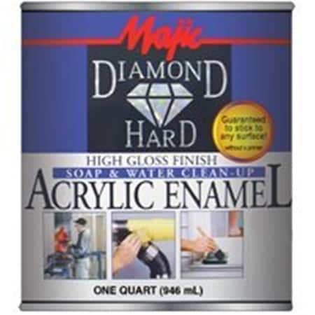 Majic Paints 8-1506-2 1 Quart Gloss Red Diamondhard Acrylic Enamel 52752390625