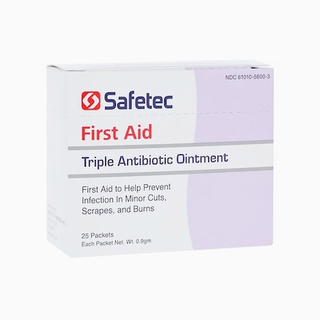Safe-Tec Triple Antibiotic Ointment 0.9gm, 25PK 4220016