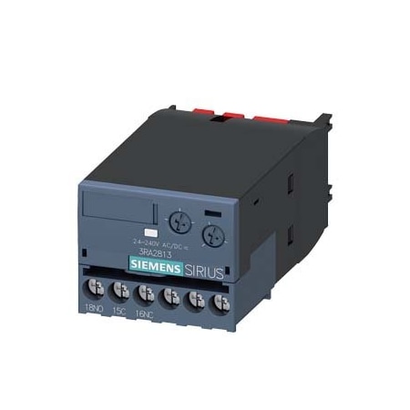 Siemens solid-state time-delayed auxiliary switch ON-delay 3RA2813-1AW10