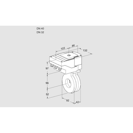 Honeywell Kromschroder IBA40/32Z05/20-60W3TR10 KS88301949