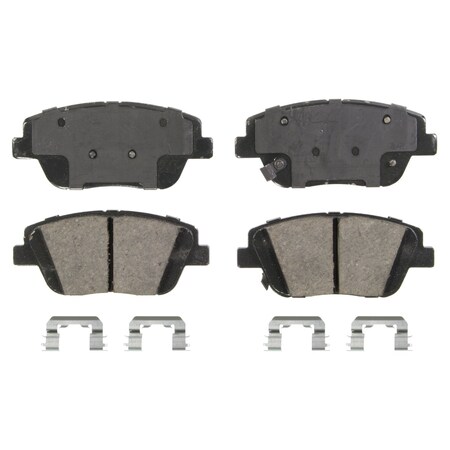 Wagner Brake QuickStop Front Disc Brake Pad Set Ceramic,  ZD1444