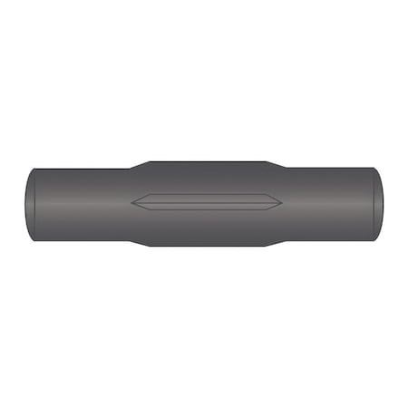 Huyett Type E Grooved Pin, Alloy Steel, 0.188 in Dia x 0.185 in Small End Dia x 1.000 in Length GPA-0187-1000-E