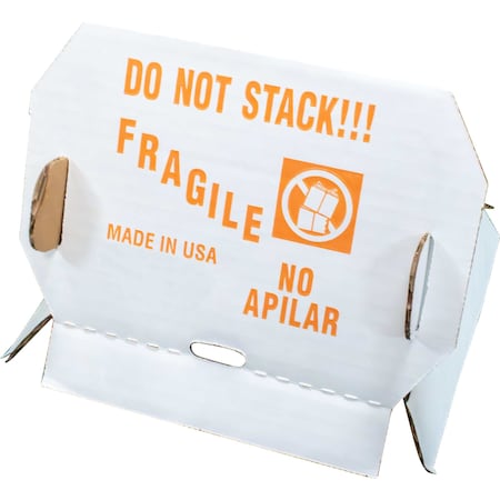 Encore Packaging 8 x 8 x 10 in Do Not Stack Pallet Cones - White, 50PK IP-4020-8-8
