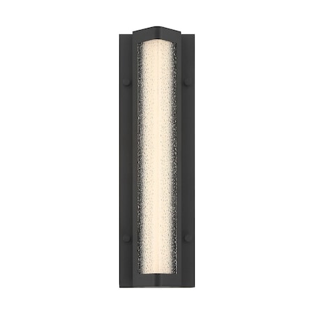 Euf Hy50, Outdoor, 16", Sand Black, Clear Textured Glass 50108-015