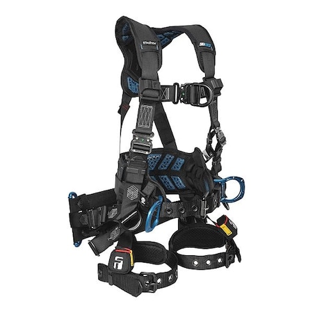 Falltech Tower Harness for Women, M, Black 8049M