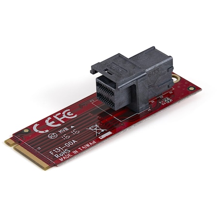 Startech.Com ADD U.2 PCIE NVME SSD PERFORMANCE TO YOUR DESKTOP COMPUTER OR SERVER BY CONNECTI M2E4SFF8643