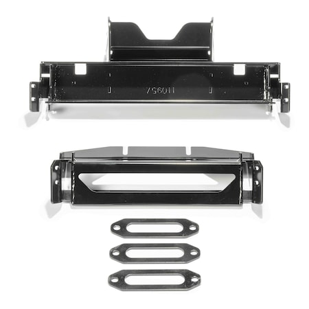 Warn UTV Front Plow System Mounting Kit with Hardware Black 110957