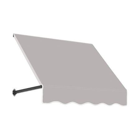 Awntech Awning, Aluminum Frame, Gray, 44" H CR34-3G