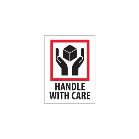 Bubblefast 3 x 4'' - ''Handle With Care'' Labels BFIPM302