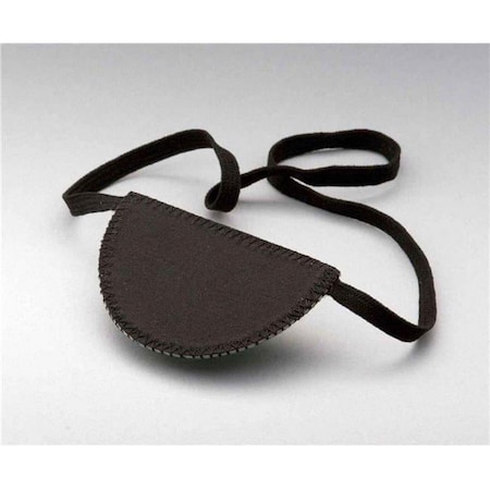 Tech Med Flat Eye Patch, Black 4473