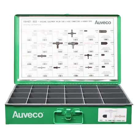 Auveco Nylon Tube And Hose Connector Kit Assortment 6523