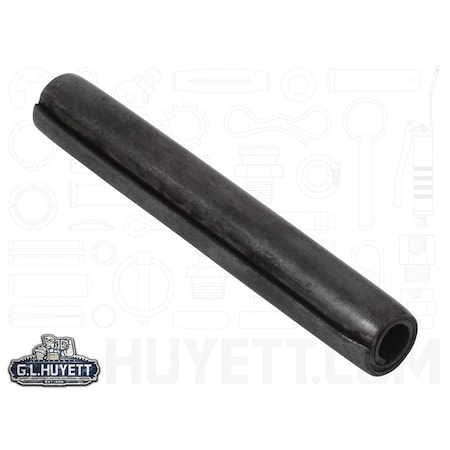 Huyett Coiled Spring Pin, Standard Duty, High Carbon Steel, 12 mm Dia x 85 mm Length SPCM-120-085