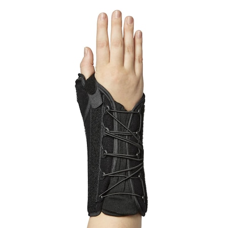 Medline 8in Wrist Lacer with Abducted Thumb, Right ORT18520R