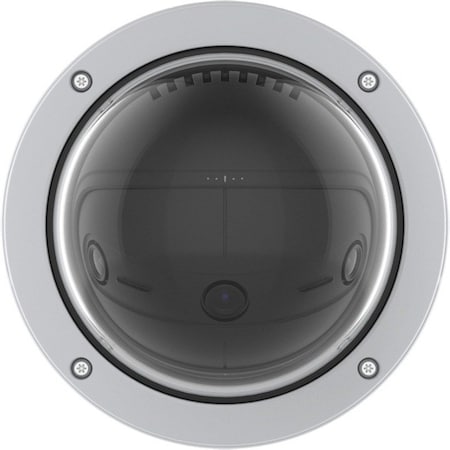 Axis Panoramic P3818-PVE 13 Megapixel Outdoor 4K Network Camera - Color - Dome - White 02060-001