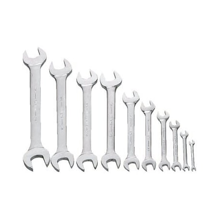 Williams Williams Open End Wrench Set, 10 pcs. JHWWS-1710A