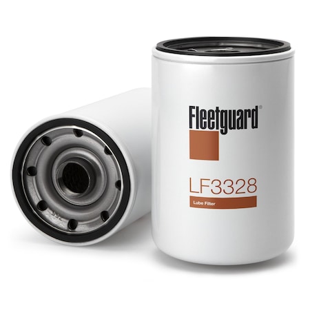 Fleetguard Automotive Oil Filter, 7 11/16 in H LF3328