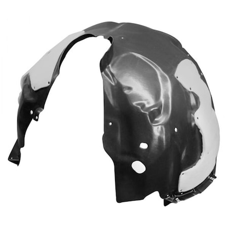 Geared2Golf Left Hand Front Fender Inner Panel for 21 in. Wheels Sport, Matte Black GE1865697