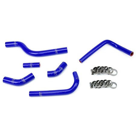 Hps Performance High Temp Reinforced Silicone Radiator Coolant Hose Kit, Blue, 57-1252-BLUE