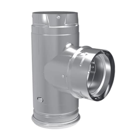 Decoracion 3 in. Pellet Vent Pro Tee with Clean Out DE2438618