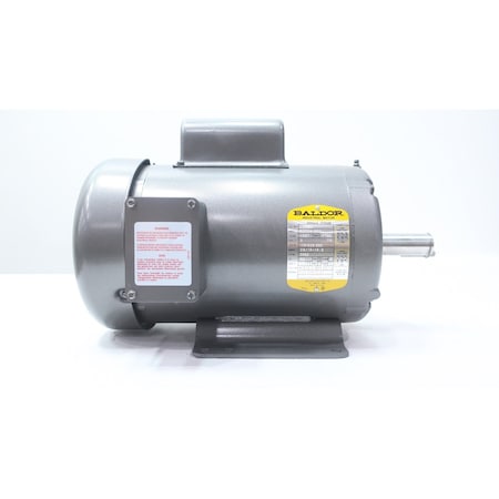 Baldor-Reliance AC MOTOR 182T 3HP 3450RPM 1-1/8IN 1PH 208-230V-AC L3606T