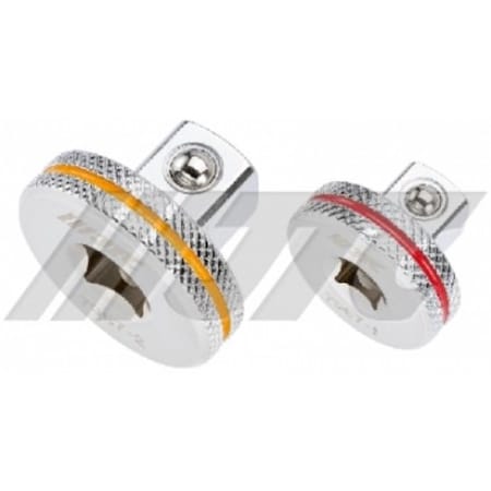 Jtc Auto Tools 2pcs low-profile adapter set - 1/4 in to 3/8 in & 3/8 in to 1/2 in drive - cr-v steel 7967