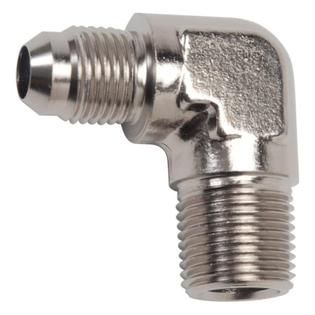 Russell 0.12 in. -3 AN NPT 90 deg Flare to Pipe Adapter 660791