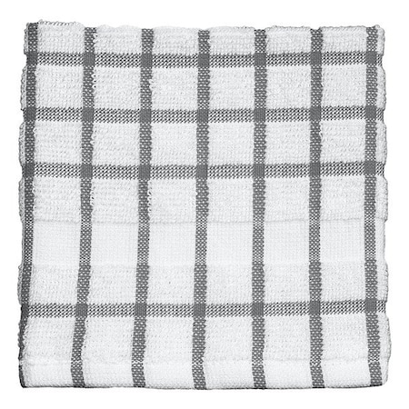 Martex Dish Cloth, Gray, 12" L, 12" W, PK288 1C41664