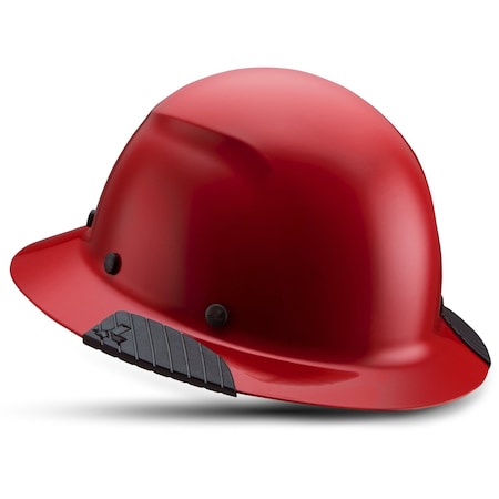 Lift Safety DAX Fiber Resin Full Brim (Red) - ANSI-G, TYPE 1 HDF-20RG