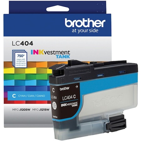 Brother Standard Yield Cyan Ink Cartridge LC404CS