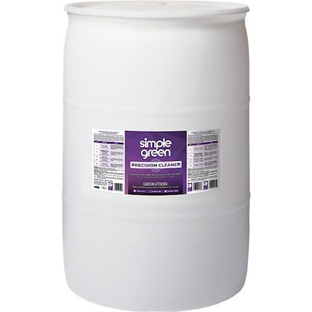 Simple Green Precision Cleaner, Drum, 55 gal, Unscented 0100200113459