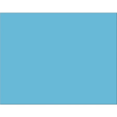Pacon Corporation Pacon 4-Ply Railroad Board, 28"W x 22"H, Light Blue, 25/Pack 54841
